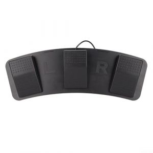 P&eacute;dale USB &agrave; trois pieds, clavier d'ordinateur ergonomique programmable, pour jeu, zoom, r&eacute;glage des touches de transcription, test, contr&ocirc;le des instruments (Oceanialend, neuf)