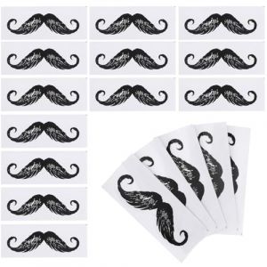 Toyvian 50 Autocollants pour &Eacute;pilation du Nez Moustache Faciles &agrave; Ranger une Trousse sans Agresser la Peau Adapt&eacute;s aux Peaux Sensibles pour Homme (TXINNG, neuf)