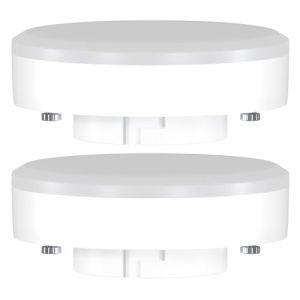 ledscom.de 2 ampoules LED GX53, blanches (4100 K), 10,9 W, 1212lm, 115&deg;, mates (LEDs Com GmbH, neuf)
