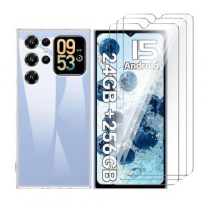 Pengxinhui Set Coque pour Oukitel C62/Oukitel C62 Pro + 3X Verre Tremp&eacute; 9H, TPU Transparent Anti-Rayure & Anti-Choc (Pengxinhui, neuf)