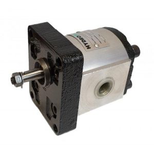 HYDROMOT Pompe hydraulique, pompe &agrave; engrenages, BG 1, bride europ&eacute;enne, raccord filet&eacute;, arbre conique 1:8, volume de gorg&eacute;e de 1 &agrave; 7,9 cm&sup3;/U, rotation &agrave; droite, taille 3,15 cm&sup3; (Hydromot, neuf)