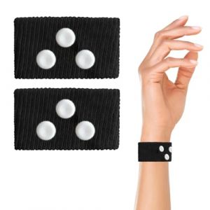 JAWUZ 2 pièces bracelet anti nausée bracelet mal des transports enfant Bracelets Anti-nausées Pour Le Mal De Mer Pour Les Enfants Les Adultes Les Vacances Et Les Voyages (STAR DUANYUYU, neuf)