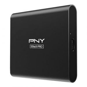 PNY CS2260 EliteX-Pro USB 3.2 Gen 2x2 Portable SSD 500 GB, jusqu'&agrave; 1500 MB/s de Vitesse de Lecture et 900 MB/s de Vitesse d'&eacute;criture Noir (Maxideals, neuf)
