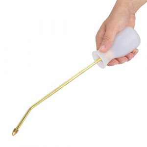 Yosoo Health Gear Pulvérisateur à Poudre Insecticide, Pulvérisateur De Poudre De Terre De Diatomée, Souffleur De Poudre, Grand Applicateur De Plumeau D'ampoule De Terre De Diatomées (Letaer, neuf)