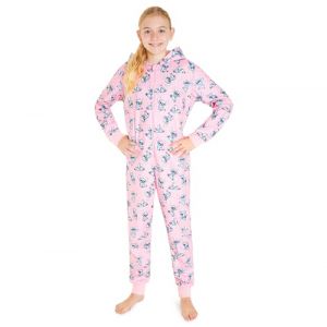 Disney Combinaison Pyjama Enfant Pyjama Stitch Minnie Grenouill&egrave;re Surpyjama Fille Polaire Tailles Enfant Ado 2-14 Ans (Rose Stitch, 11-12 Ans) (Get Trend., neuf)