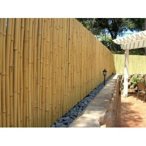 DE-COmmerce Cl&ocirc;ture Brise-Vue en Bambou de Haute qualit&eacute; ATY Nature, ferm&eacute;e en Haut, cl&ocirc;ture Enroulable, Pare-Vue pour Jardin, terrasse, Balcon (H x L) 250 cm x 180 cm (DE-COmmerce Germany, neuf)