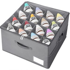 Eurhomewit Range Chaussures Gain de Place, Organisateur Chaussures Placard, Convient à 16 Paires, Grandes Boîte Rangement Chaussures avec Couvercle Transparent, Boîtes a Chaussures Empilable et Solide (LANMING, neuf)