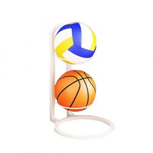 Support Ballon Foot - Support De Balle Verticale, Organiseur De Basket-Ball, Présentoir Multicouche, Rangement Pour Balles De Garage, Support De Rangement Pour Ballon, Support Ballon Basket En Métal (dzqad, neuf)