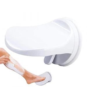 Repose Pied De Ventouse, Repose-P&eacute;dicure avec Ventouse Puissante, Repose Pied pour Rasage, Repose &Agrave; Ventouse, P&eacute;dale Salle Bain Inclin&eacute;e sans Per&ccedil;age, Jambes Rasage (jianamr, neuf)