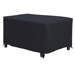 Jianghu Art 140x140x75cm Housse De Salon De Jardin Exterieur Rectangulaire Housse Salon pour 6-12 Si&egrave;ges Imperm&eacute;able, Housses Table de Jardin 600D Oxford Carre Housse Salon de Jardin (JiangHuGuRen, neuf)