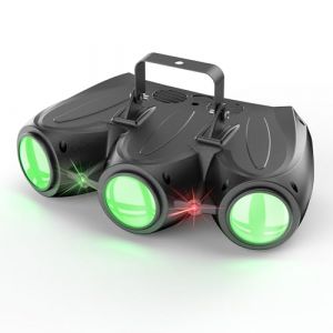 192 LED Lumière de Scène Lumière de Fête,Lumières de Disco avec Effets Lumineux,Contrôle Automatique/Activation par Son/DMX/Flash DJ avec 23 Effets Lumineux pour Disco,Fête,Club,Scène,Performance,Bar (LCDD STORE, neuf)