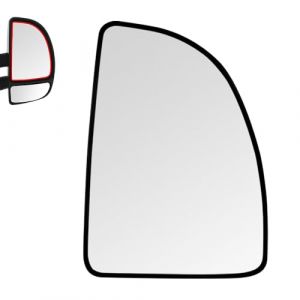 SENZEAL Verre de R&eacute;troviseur Remplacement pour Fiat Ducato Peugeot Boxer Citro&euml;n Jumper 1998-2006 Chauffant Retroviseur Ext&eacute;rieur (Sup&eacute;rieur Droit) (senzeal, neuf)