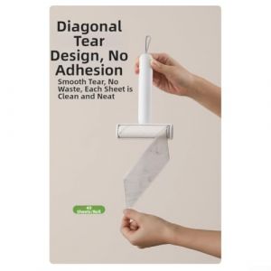 Brosse de toilettage 3 en 1 avec poils de démêlage, dents démêlantes sûres et rouleau anti-peluches pour la gestion des poils (chaudière polyvalente) (Zhao Zhao, neuf)