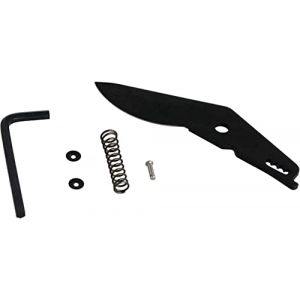 Greentech - Lot de 2 Lames de Rechange pour Sécateur de Jardin à Crémaillère - 2 Ressorts - Accessoires de Montage - Lame et Ressort pour Sécateur à Crémaillère de Jardinier (BricolagePro, neuf)