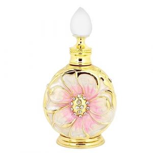 Bouteille de parfum vintage de 12 ml - Vide - Rechargeable - Pour huiles essentielles - Pour f&ecirc;te, mariage, d&eacute;coration - Cadeau - Bouteilles d'huile essentielle - Pr&eacute;sentoir vide (-hu-, neuf)