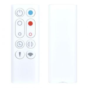 GOUYESHO Télécommande de Remplacement pour Dyson Fan AM09 966538-01 (Blanc) (RETROSUN, neuf)