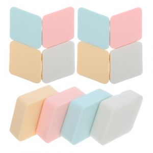 FRCOLOR Lot De 12 &Eacute;ponges De Maquillage Confortables Pour Estomper Le Fond De Teint (White Beach, neuf)