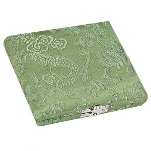 Bnineteenteam Etui pour anches de hautbois Etui pour anches de Saxophone pour en Tissu de Soie et Bois(Vert) Accessoires de Jeu (Tenyse, neuf)