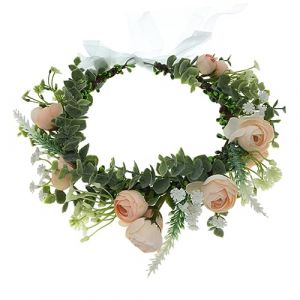 VALICLUD 1 Pièce De Fleurs Couronne De Mariée Coiffe Cerceau De Cheveux Couronne De Mariée Coiffe De Mariage Coiffe Pour Mariée Coiffe De Mariée Coiffe De Mariée Pour Mariage Mariée (Cedongh, neuf)