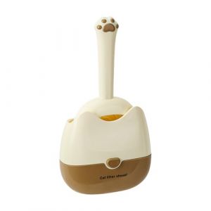 Pelle &Agrave; Liti&egrave;re avec Porte-Pelle, Pelle &agrave; Excr&eacute;ments Murale pour Chat avec Support Int&eacute;gr&eacute;, Ramasse-Crottes pour Parc Jardin Nettoyage Ext&eacute;rieur Petits Animaux Chats Lapins (jieshanwei, neuf)