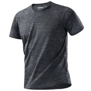 MAGCOMSEN Tee Shirt Homme Sport Respirant pour Homme Léger Fonctionnel Chemise d'entraînement à séchage Rapide t-Shirt Manches Courtes de Fitness (MAGCOMSEN SHOP, neuf)