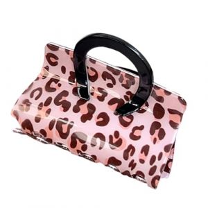 Adorable pince &agrave; cheveux en forme de sac &agrave; main avec fermeture antid&eacute;rapante pour l'&eacute;cole, le bureau, les occasions accessoires, pince &agrave; cheveux en forme de sac &agrave; main, l&eacute;g&egrave;re (YiQiN, neuf)