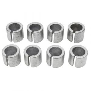 8 Pièces Battery Sleeve, Douilles Adaptateurs Cosse Batterie Voiture, Convertisseur Cosse Batterie 12V Universel, Manchon de Pôle en Plomb pour Cosses de Batterie Usées, Coupleur Séparateur Batterie (BaiDingSheng, neuf)