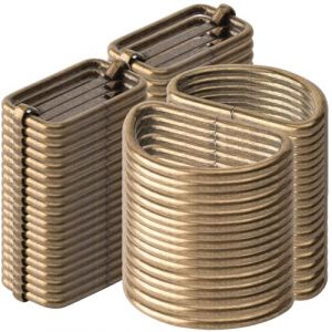 GUBOCA 80 PCS Anneau en D et Boucle Coulissante Plate en M&eacute;tal,Boucle Sac,Anneau Sac a Main,pour Sacs &agrave; Dos,Ceintures,Artisanat,Bricolage (Bronze, 25mm) (GUBOCA, neuf)