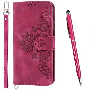 Toucasa Coque pour iPhone 8 Plus/7 Plus, Etui en Cuir PU Portefeuille Coque avec Fente Carte, Fermeture Magn&eacute;tique und Flip B&eacute;quille Antichoc TPU Housse pour iPhone 8 Plus/ 7 Plus (5,5 Pouces) (Rouge) (Mltour-EU, neuf)