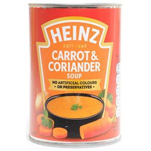 Heinz Soupes classiques (carotte et coriandre 3 x 400 g) (The Marvellous Group, neuf)
