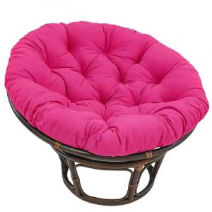 AZVFLY Coussin de Fauteuil Papasan, Sol Rembourré pour Pivotant, Papasan Rond, en Polyrotin Diamètre 100 Cm et Épaisseur du 10 Meubles Rotin Chaises Jardin Fleurs Rondes (LWX SHOP, neuf)