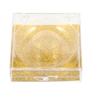 Alipis Lot de 6 Bo&icirc;tes de Rangement Transparentes en Plastique pour Faux Cils &Eacute;tui Compact et Portable Petit Format Pratique pour Maquillage et Voyage (Dahlia Oiye, neuf)