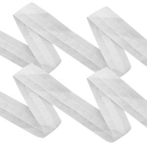 Ruban Fronceur de Rideau,30m*2.5cm Ruflette pour Rideaux, Ruban Plissé pour Rideaux,Ruban Curtain,Ruban Fronceur pour Rideaux,Doublure de Rideau Détachable (Blanc) (LIHUAHAI LIMITED, neuf)