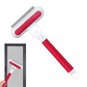 Ahuuen Brosse Enleve Poils Animaux - Brosse Double Face pour Chiens avec Spray | Accessoire Anti-Peluche Anti-Dérapant Pour Tapis Et Canapés (auedty, neuf)