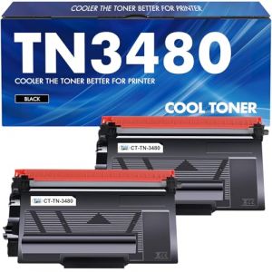 Cool Toner TN3480 Cartuccia Toner Compatibile per Brother TN3480 TN-3480 HL-L5100DN MFC-L5750DW HL-L5200DW HL-L6300DW MFC-L6800DW TN 3480 3430 TN3430 TN-3430 - Nero (Origin EU, neuf)