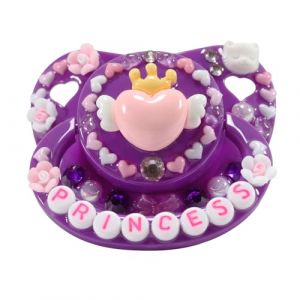 CutiePlusU T&eacute;tine Sized pour adulte-Big Shield DIY Handmade - Petite Princesse Violet fonc&eacute; (CutiePlusU, neuf)