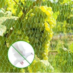 Filet Anti-Oiseaux,2pcs Jardin Oiseau Filet,Filet Anti Oiseaux pour Arbres Ffruitiers,Filet de Jardin Vert,Filet de Protection pour Arbres Fruitiers,Filet Arbre Fruitier,Filet Voliere Poulailler (QiaoQiHOUSE, neuf)