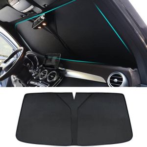 Pare Soleil FenêTre Avant Voiture pour-BMW X5 X5M E53 E70 F15 G05 F95 25i 25d 30i 30d 40i 40d 45e M50i X5M, Anti-UV Isolation Thermique Pliable Protection Accessoires (XIANGYU SHOP, neuf)
