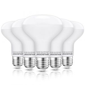 Aigostar R&eacute;flecteur Ampoule LED E27 12W Blanc froid 6500K, R80 LED Ampoules, 1170Lm, Non dimmable, Angle de Faisceau de 170 Degr&eacute;s, Lot de 5 (AIGOTECH, neuf)