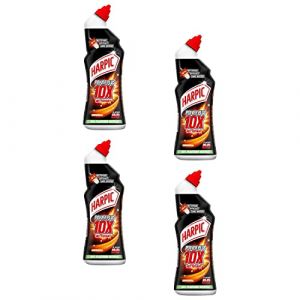 HARPIC Lot de 4 Flacons de 750 ml Gel Power Plus Nettoyage Efficace Sans Brosse (Bazar Noor, neuf)