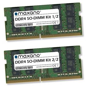 Maxano Kit de 32 Go (2 x 16 Go) RAM compatible avec QNAP TS TS-873 DDR4 2400 MHz SO-DIMM (Maxano GmbH (DE), neuf)