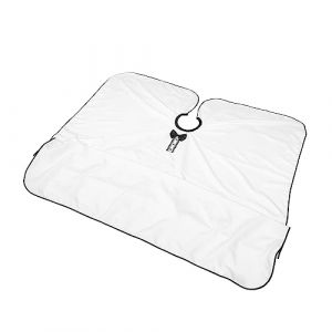Beaupretty cape de barbier capes de coupe cape de coupe hair charms hair topper cape barber tondeuses &agrave; cheveux Ciseaux cape de shampoing robe de salon de coiffure tablier de barbier chiffon (lorianca, neuf)