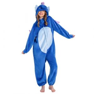 OLAOLA Combinaison Pyjama Femme Homme Animaux Costume Unisexe Adulte Onesie Halloween Cosplay Deguisement Kigurumi Pajamas F&ecirc;te V&ecirc;tements de Nuit (L, Hippocampe) (pitgeem, neuf)