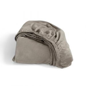 Cinderella - Drap Housse - Protege Matelas - Housse Matelas - pour Matelas - Jersey - Taupe (Dutch Home Company, neuf)