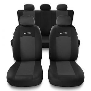 Mossa Housses de si&egrave;ge adapt&eacute;es pour Hyundai Kona I, II (2017- ) - Housse Siege Voiture universelles - Couverture Siege - S-G1 (eMOSSA, neuf)