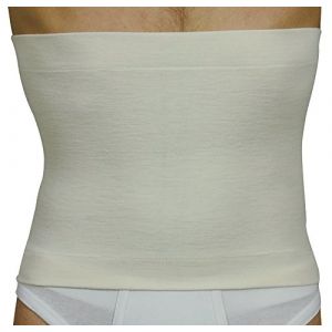MANIFATTURA BERNINA Elan 500427 (Taille 6) - Ceinture Thermique Lombaire en Laine Merinos Ceinture Dos Maintien Chauffant Hâteur 27 cm Unisex (MANIFATTURA BERNINA, neuf)