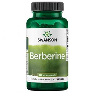 Swanson, Berberine, 400mg, Berberis Aristata, 60 Capsules, Sans Soja, Sans Gluten, Sans OGM (NaturProdukte, neuf)