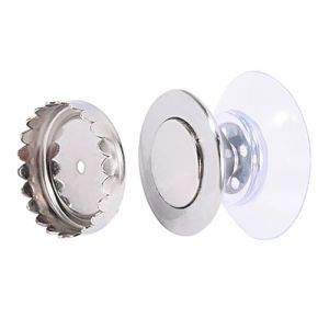 Riuulity Porte-savon Magn&eacute;tique en Acier Inoxydable pour Salle de Bain, Cuisine, Montage Mural, &eacute;conomiseur de Savon Facile &agrave; Installer pour Savons sans humidit&eacute;, 1 X Porte- Magn&eacute;tique (Type de (Naidey, neuf)