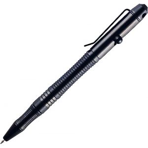 SMOOTHERPRO Stylo à Bille Stylo en Acier Inoxydable Compatible avec les Recharges Pilot G2 pour Bureau École Entreprise Noir(TG205) (Smootherpro EU, neuf)