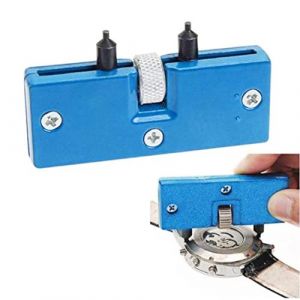 PULABO R&eacute;glable Rectangle Montre Dos Couverture Ouvreur Remover Cl&eacute; Kit De R&eacute;paration Outil pour Montre Batterie Remover Montre R&eacute;paration cr&eacute;atif (super k, neuf)